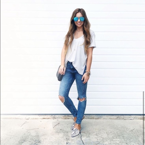 Free People ✨ Busted Skinny Jeans - Picture 4 of 8